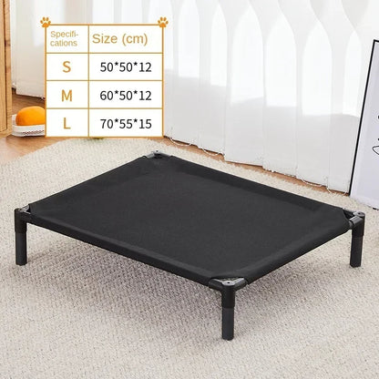 Pet Bed, Cat Dog Folding Camping Bed, Marching Bed, Portable, Detachable, Washable, All Season Cat Kennel, Puppy Bed Cat Bed