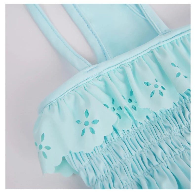 Summer New Pet Swimming Clothes Kitten Puppy Camisole Jumpsuit Beautiful Puppy Bikini Dog vest Clothing Swimsuit With Swim Cap