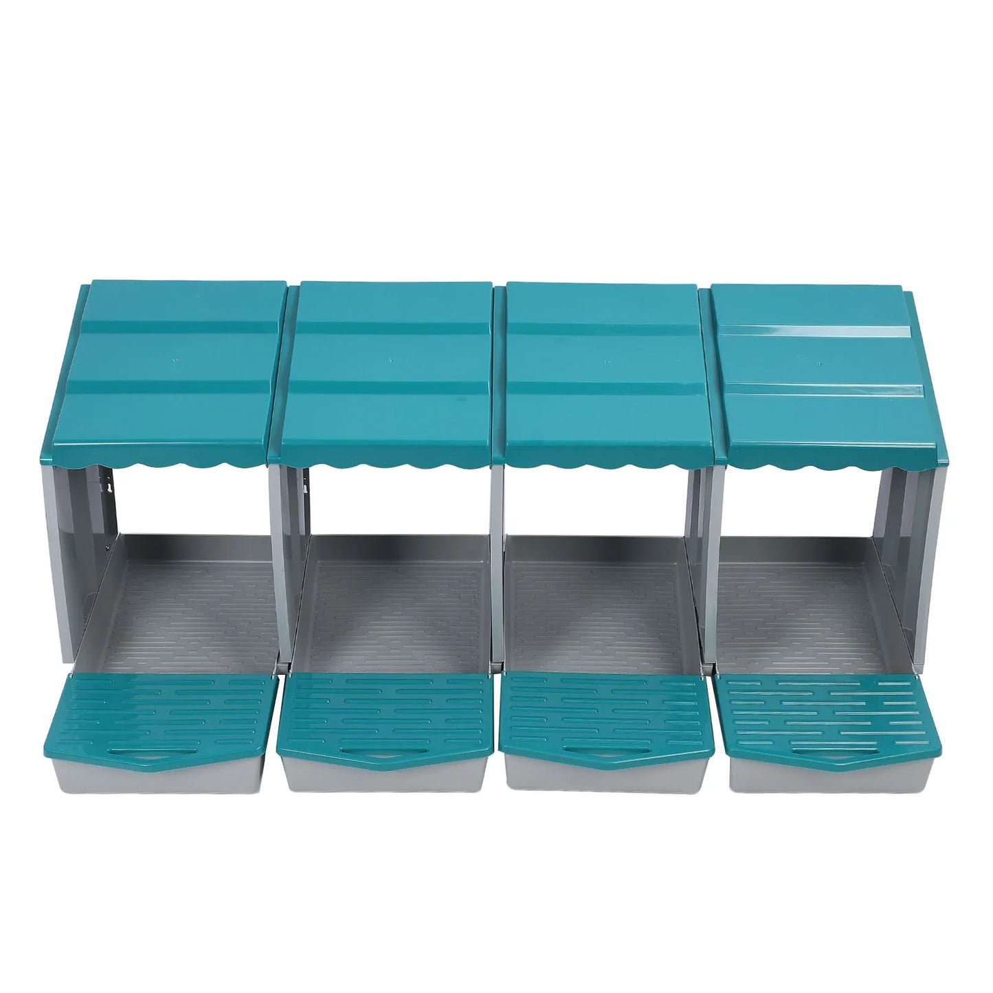 Chicken Nesting Box PP Comfortable Spacious Easy To Clean Chicken Egg Laying Box for Hens Ducks Poultry Supplies