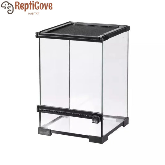 Ecological landscape reptile terrarium with natural decoration,suitable for chameleon,horned frog,and lizard,full habitat set