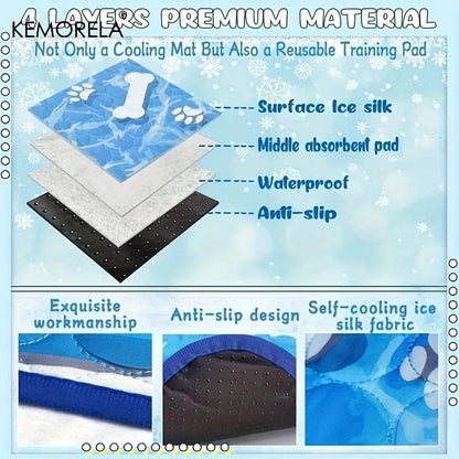 Dog Cooling Bed Pet Bed Dogs Beds and Houses Accessories for Dogs Puppy Beds & Furnitures Furniture Cats Big Things Sofa Pets