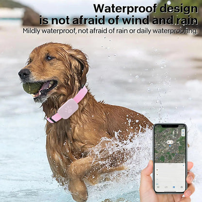 Cat Trackers GPS Cat Tracker Collar Pet Kitten GPS Collar Multifunctional Pet Smart GPS Trackers Pets Accessories IOS Compatible