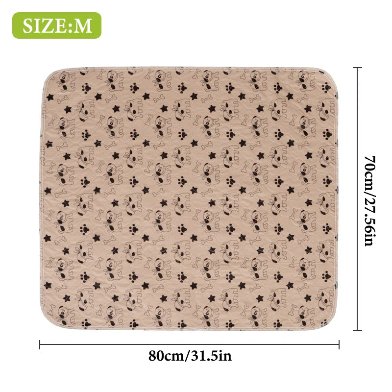 1Pcs Puppy Pads With Pheromones, Washable PuppyPad Pee Pads, Ultra-Durable 4-Layer Leak-Proof Training Mats With Non-Slip Bottom