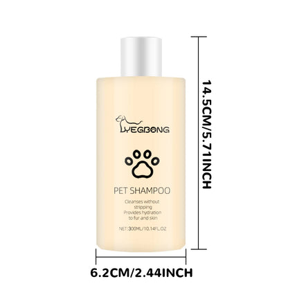 Pet Shampoo Dog Shampoo And Coat Wash For Hydrating Cleansing And Adding To Pet Hair-300ml