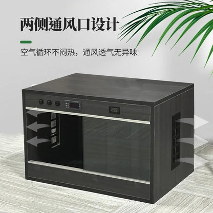 Solid Wood Reptile Breeding and Warming Box,Constant Temperature Habitat for Lizard Tortoise Snake and Small Pets