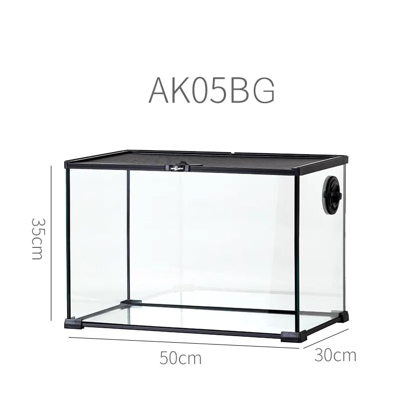 Arboreal Reptile Breeding Box Set for Lizard Snake Horned Frog Spider Scorpion,Climbing Pet Tank and Housing Kit