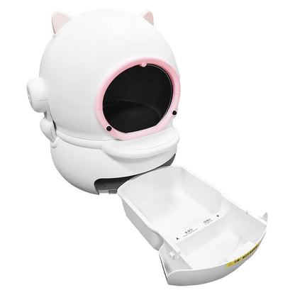 Automatic Cat Box Large Capacity Cat Toilet Drawer Type Easy To Clean