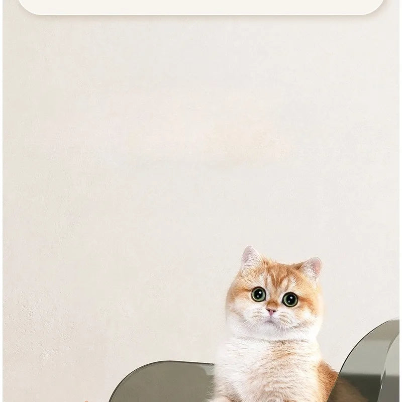 Semi-enclosed, breathable, odorless cat litter box, anti-splash cat litter box, pet supplies