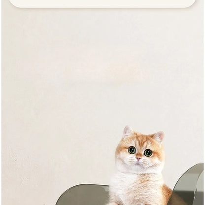 Semi-enclosed, breathable, odorless cat litter box, anti-splash cat litter box, pet supplies