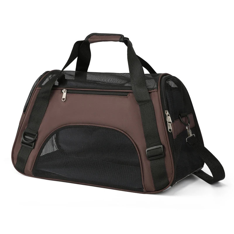 Portable Dog Cat Carrier Bag Pet Puppy Travel Bags Foldable Cats Handbag Travel Pet Bag Transport Bag