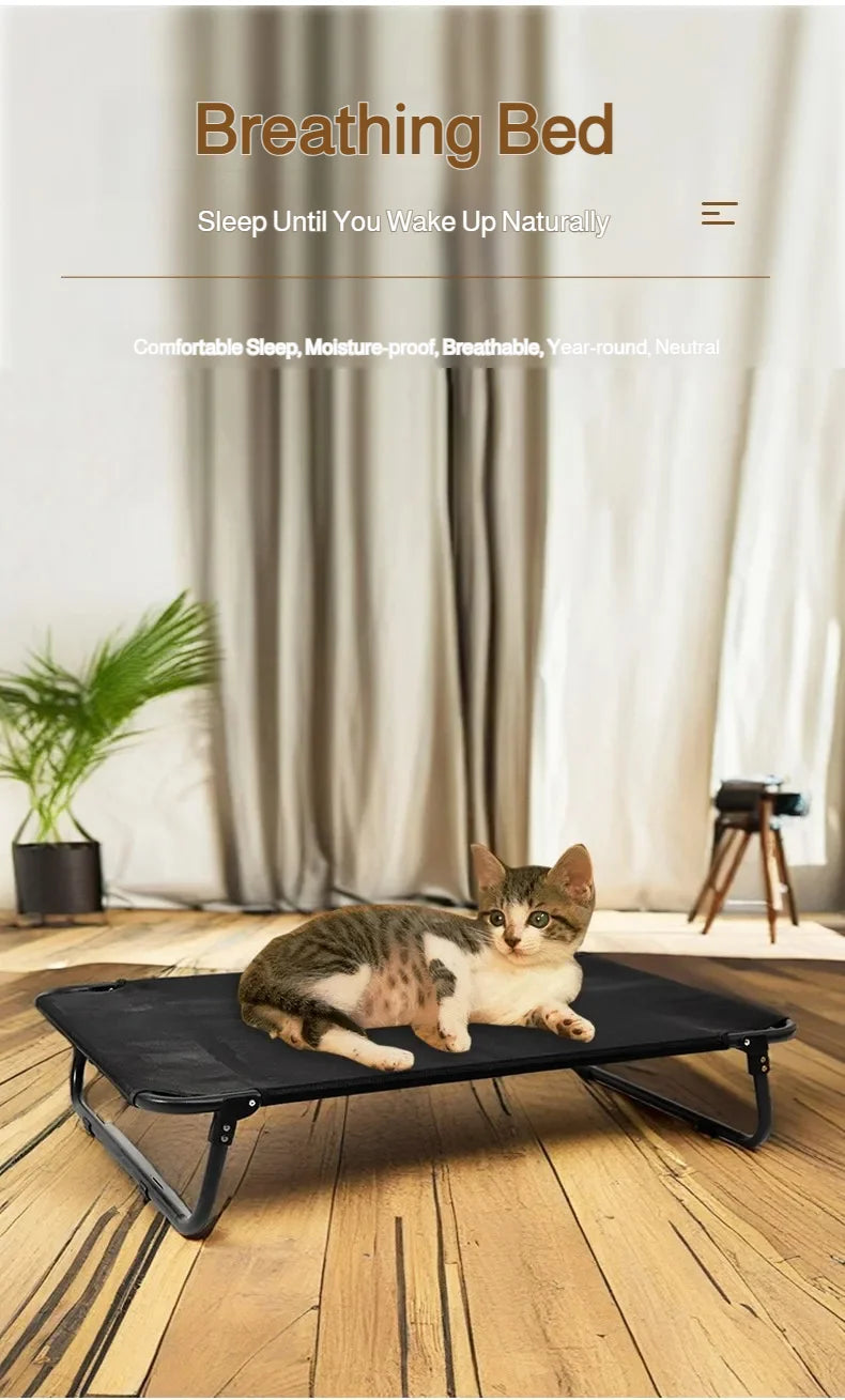 Foldable Dog Bed All Season Large And Small Dogs Detachable Waable Military Sle Dog House Pet Supplies for Summer Use