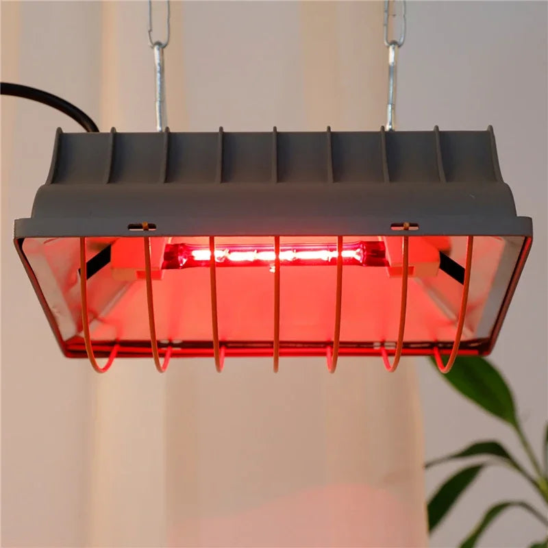Poultry Heating Lamp 250W Constant Temperature Reptiles Animals Chicken Coop Heater Lamps Pet Heating Breeding Equipment
