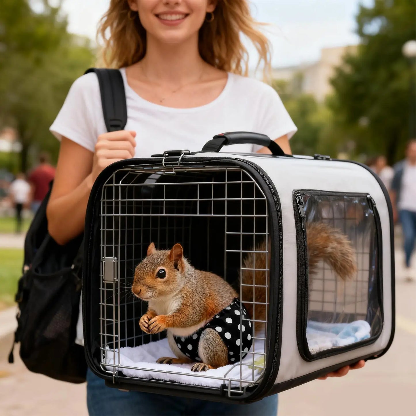 Ferret Diapers Highly Absorbent Leak-proof Bunny Diapers for Rabbits for Gerbils Mice Degus Ferrets Hamster Chinchillas