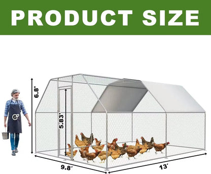 Outdoor Large-scale Chicken Duck Breeding Shed Nests Weatherproof Farm Poultry Cages Simple Breathable Pet Supplies Accessories