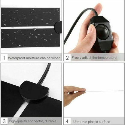 Pad For Reptiles Snake Lizard Terrarium Terrarium Heater Pet Heating Mat Pet Electric Blanket Heater Carpet Reptile Heated Pad