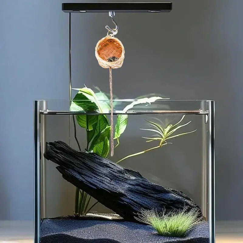 Magnetic Jumping Spider Hideawa y Pet Spider Habitat with Climbing Rope Decorative Small Pet House Shelter Space for Home Garden