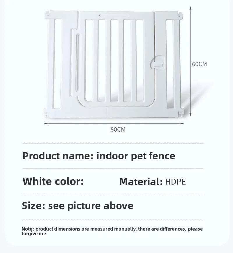 Pet Enclosure Fences Plastic 60CM Indoor Outdoor Small Dog Stable Multi-functional Pet Restriction Cage Supplies Accessories