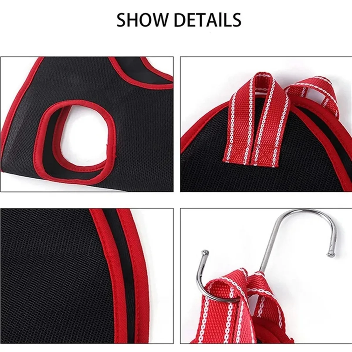 ABKJ-Dog Cat Grooming Nail Cutting Hammock Anti Scratch Fixed Bag Bath Trimming Restraint Bag Pet Hanging Supplies