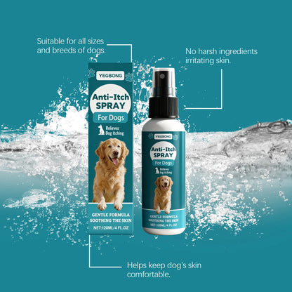 Pet Skin Care Spray - Gentle Ingredients, Relieves Pet Skin Discomfort, Topical Care Spray