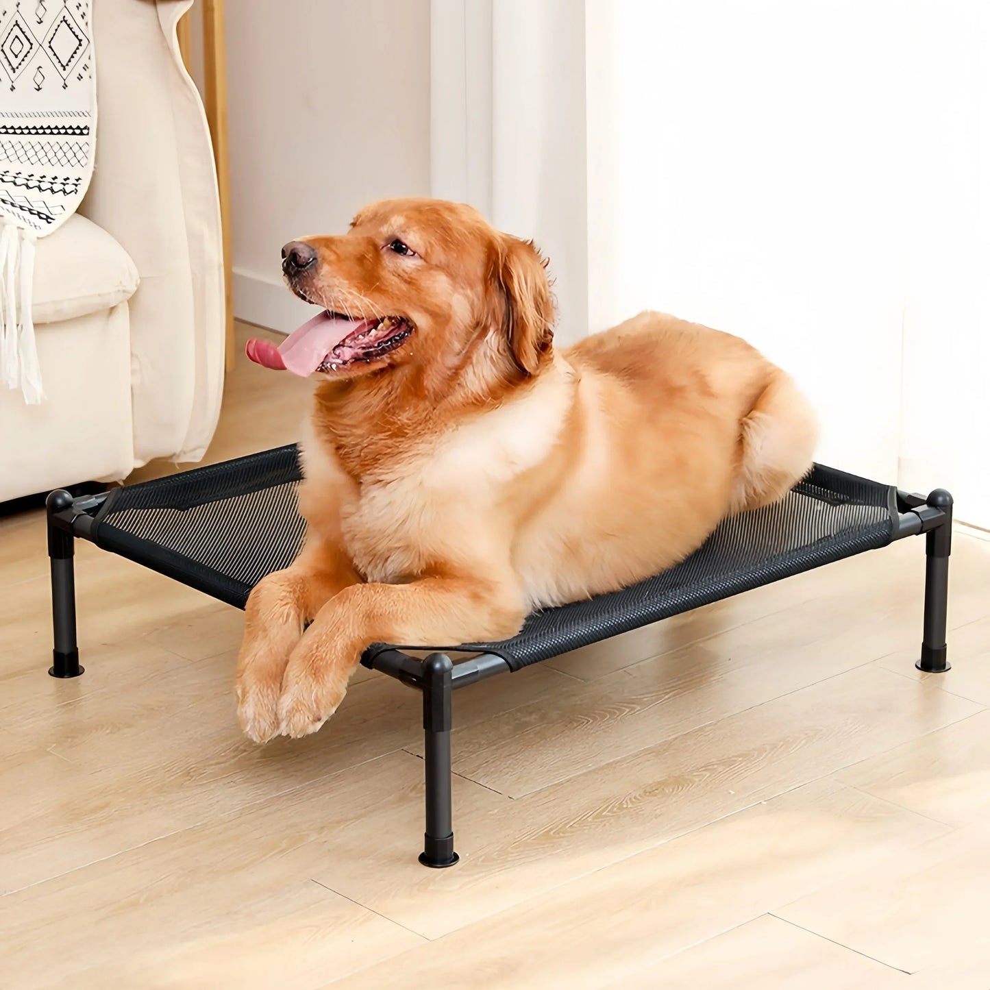 Pet Bed, Cat Dog Folding Camping Bed, Marching Bed, Portable, Detachable, Washable, All Season Cat Kennel, Puppy Bed Cat Bed