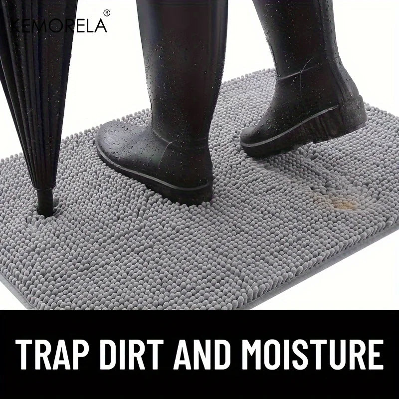 Super Absorbent Mud Mat for Dogs - Quick Dry Microfiber, Non-Slip, Washable, and Easy to Clean - Perfect for Indoor Entry Door