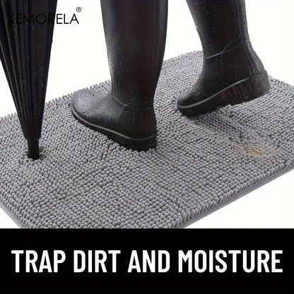 Super Absorbent Mud Mat for Dogs - Quick Dry Microfiber, Non-Slip, Washable, and Easy to Clean - Perfect for Indoor Entry Door