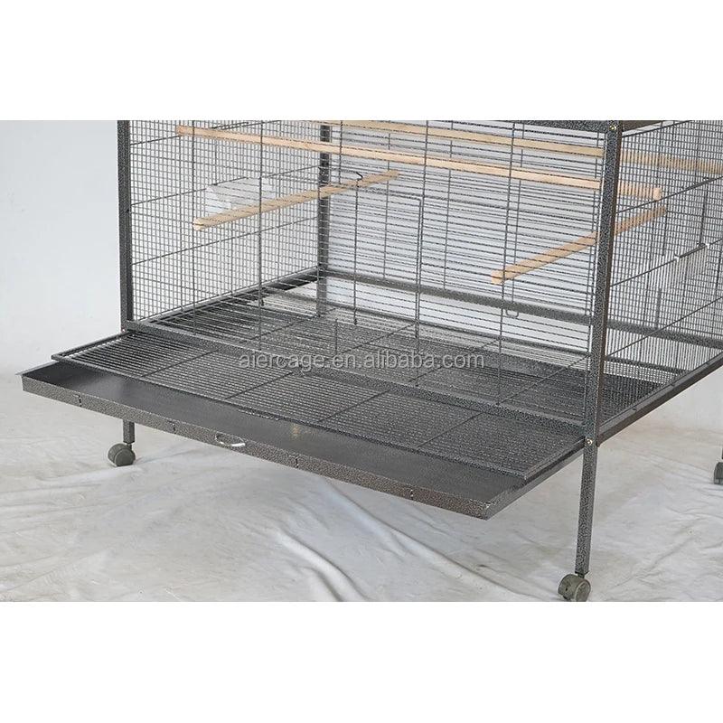 Wrought Iron Cages Breeder Accessories Acrylic Finches Hanging Stand Folding for Birds Decoration Wedding  Large Bird Cage