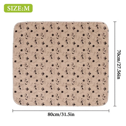 Pheromone-Infused Puppy Pads, Reusable Dog Training Pee Mats, Robust 4-Layer Leak-Proof Padding with Anti-Slip Base