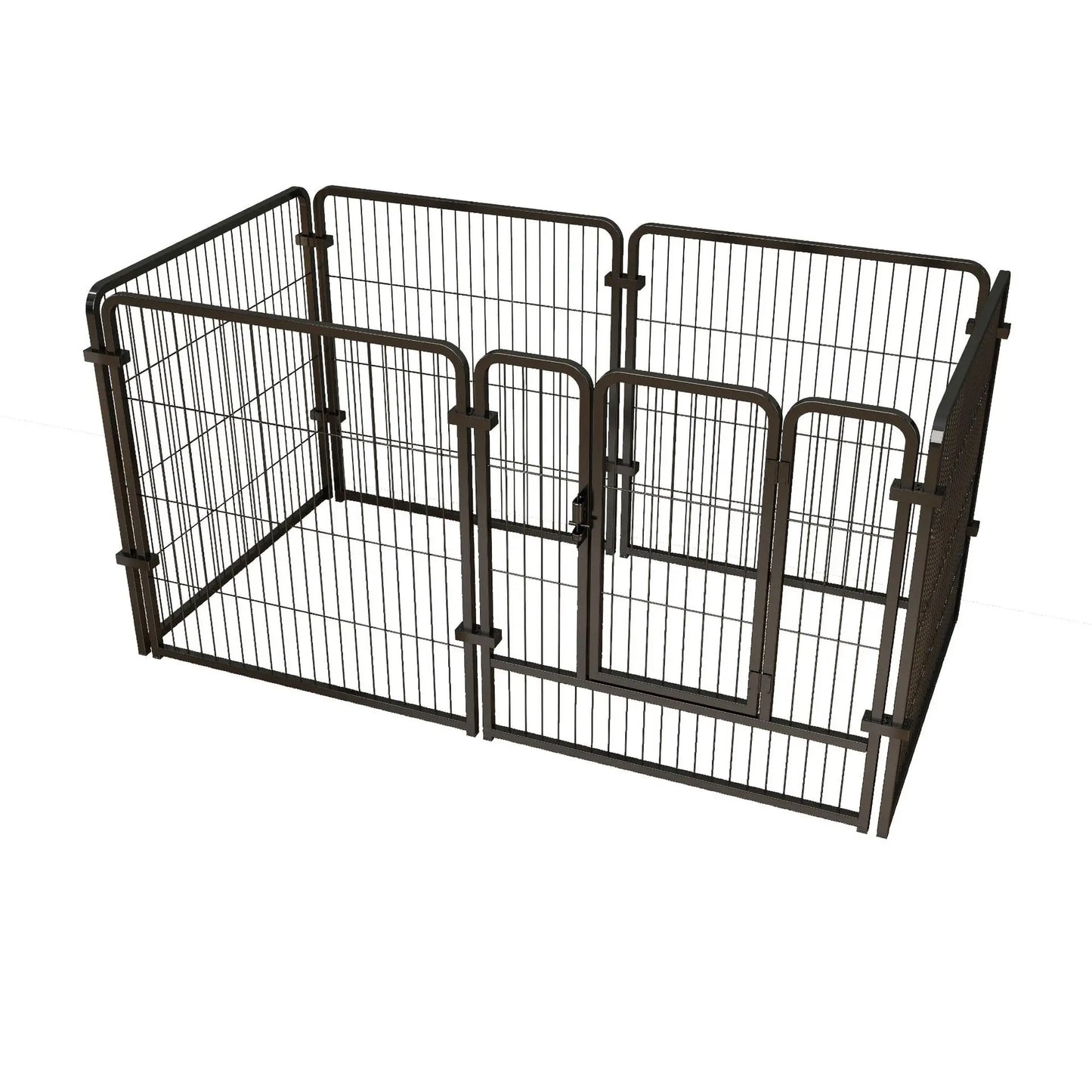 Cat dog cages household indoor pet enclosures small to large dog enclosures for free combination training and toilet isolation