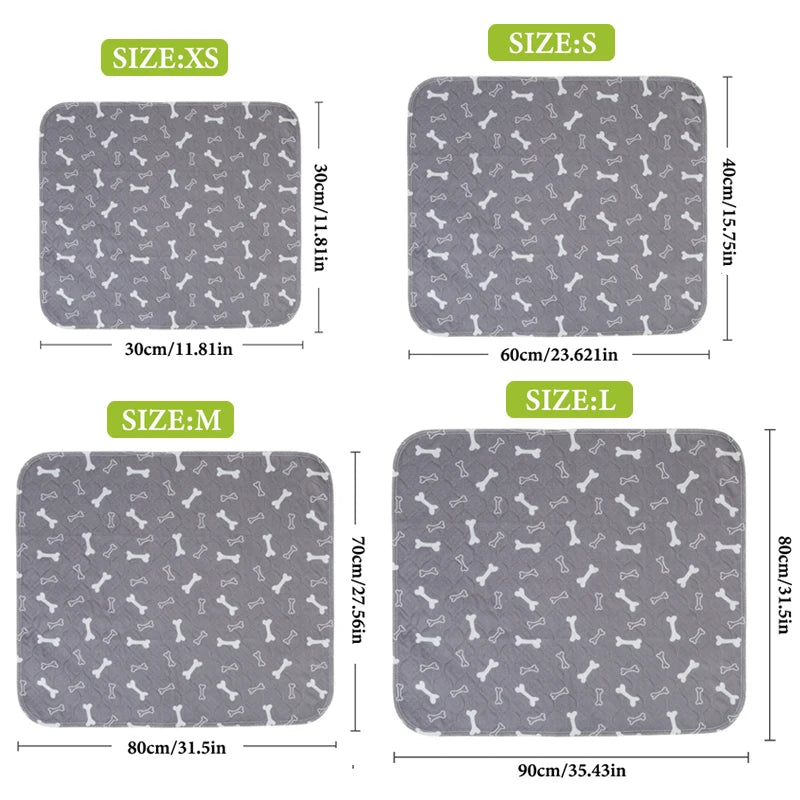 1Pcs Puppy Pads With Pheromones, Washable PuppyPad Pee Pads, Ultra-Durable 4-Layer Leak-Proof Training Mats With Non-Slip Bottom