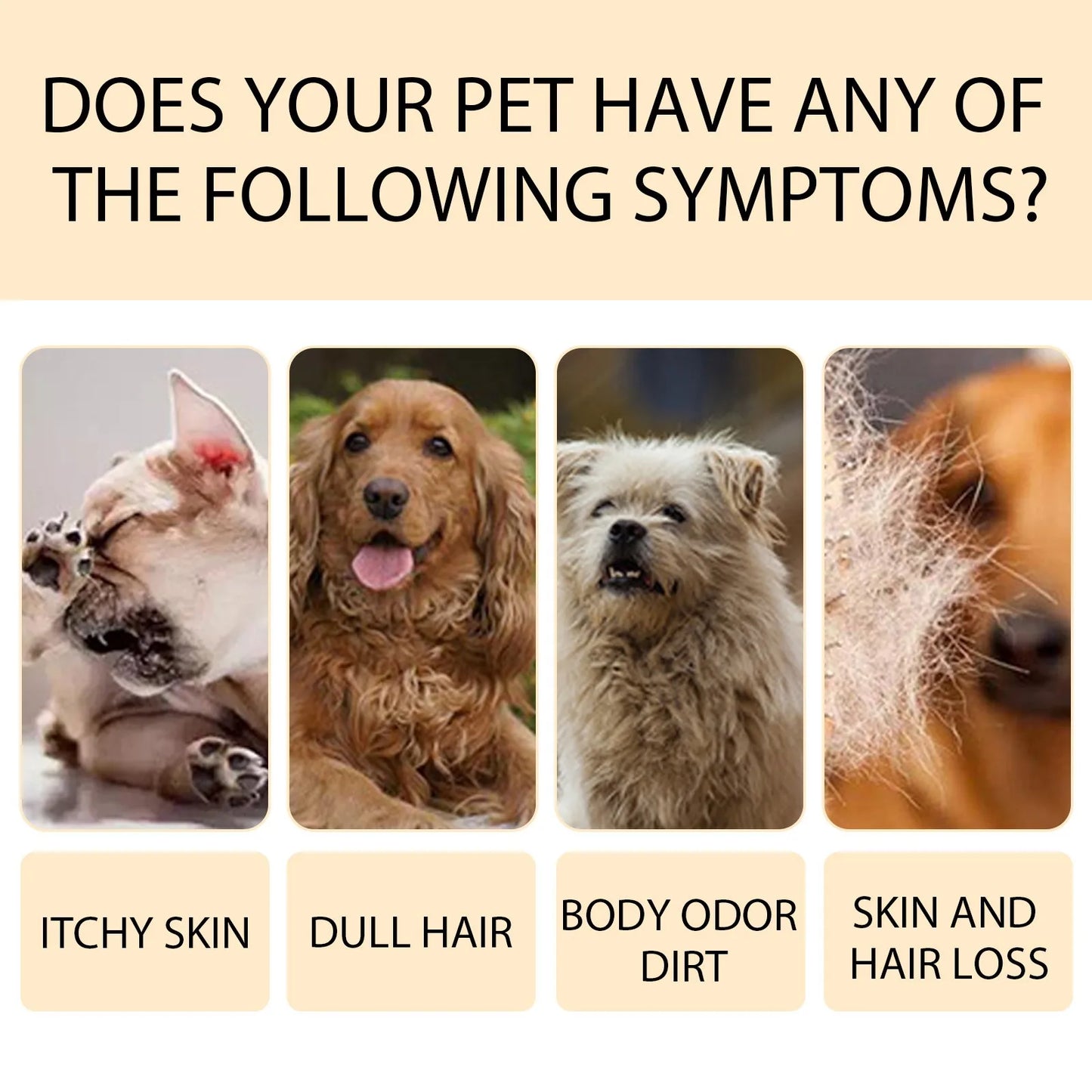Pet Shampoo Dog Shampoo And Coat Wash For Hydrating Cleansing And Adding To Pet Hair-300ml
