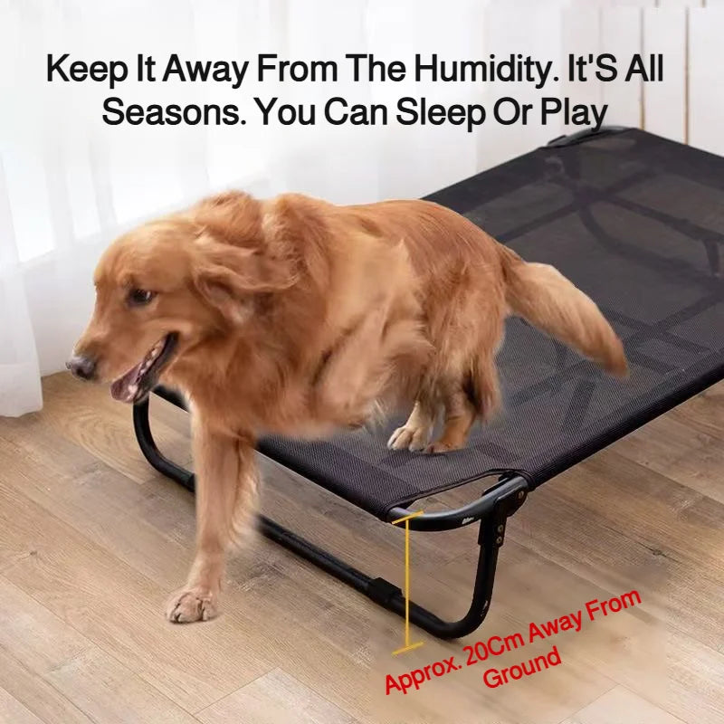 Foldable Dog Bed All Season Large And Small Dogs Detachable Waable Military Sle Dog House Pet Supplies for Summer Use