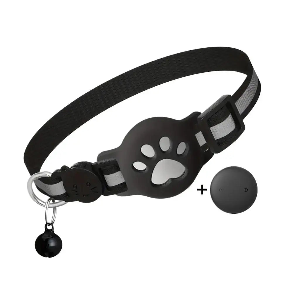 Cat Trackers GPS Cat Tracker Collar Pet Kitten GPS Collar Multifunctional Pet Smart GPS Trackers Pets Accessories iOS compatible