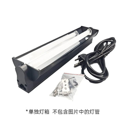 T8 UVB Lamp Set with Reflector,Basking Light for Tortoises&Bearded Dragons,T8 Light Stand 10.0 UVB Tube,Reptile Sun Lamp Kit