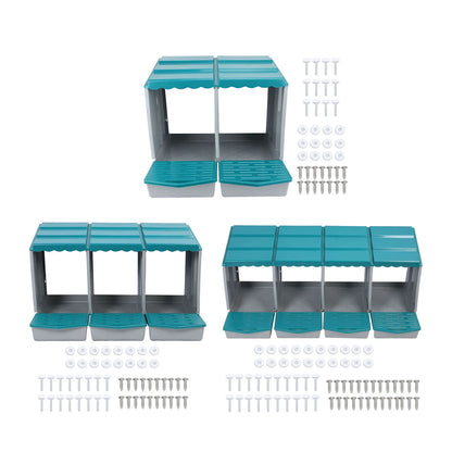 Chicken Nesting Box PP Chicken Egg Laying Box for Hens Ducks Poultry Comfortable Spacious Easy To Clean Chicken Egg Laying Box