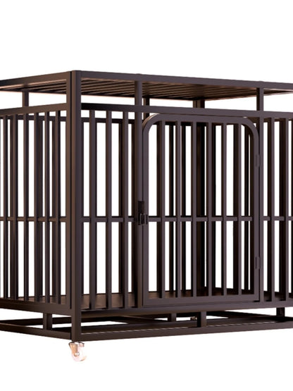 Indoor Large Medium Dog Cage with Toilet Pet Dog House Fence for Samoyed Labr Dog Cages Kennels And Run Outdoor Supplies