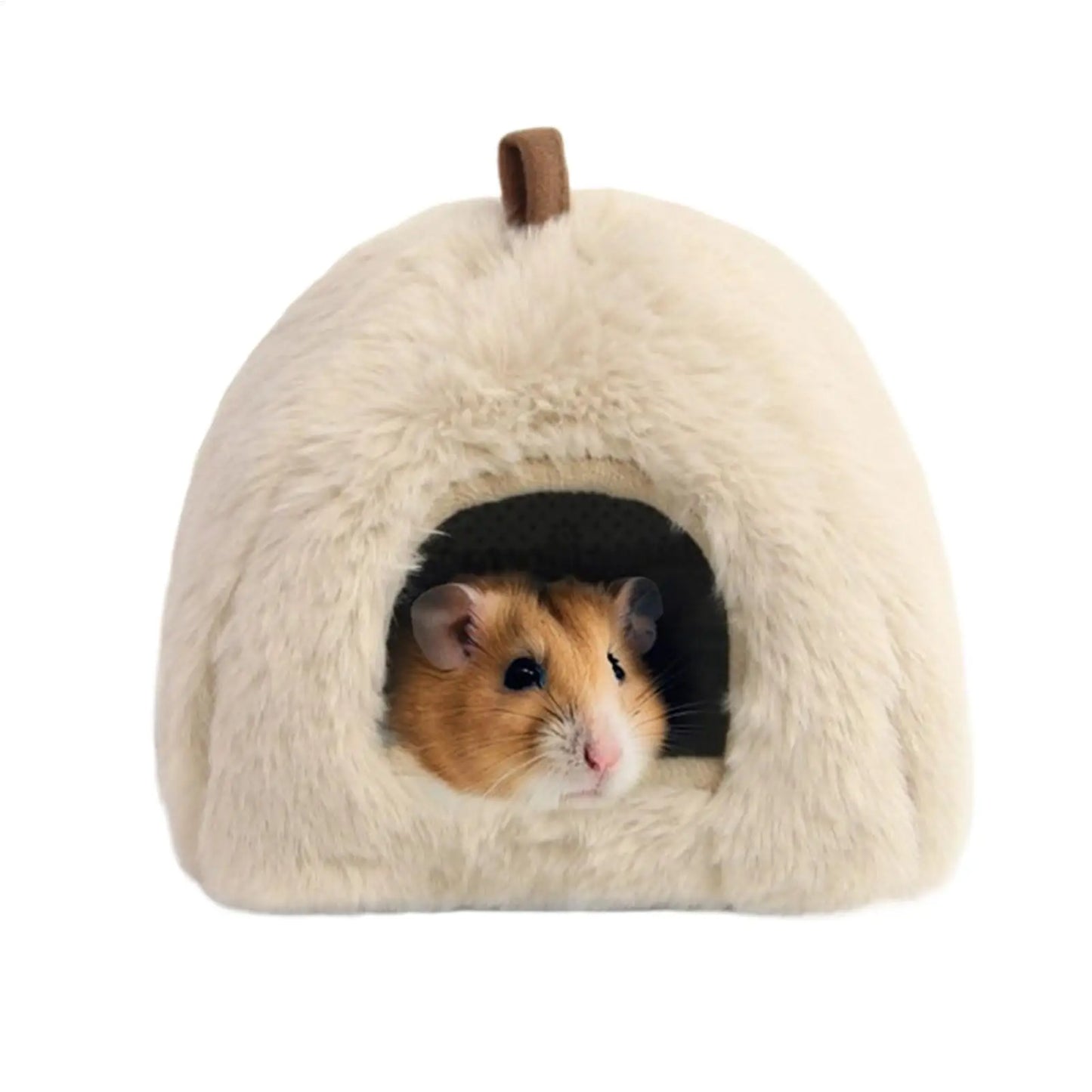 Hamster House Guinea Pig Cage Hamster Cotton House Small Animal Nest Winter Warm Pet Bed For Rodent Guinea Pig Rat Hedgehog