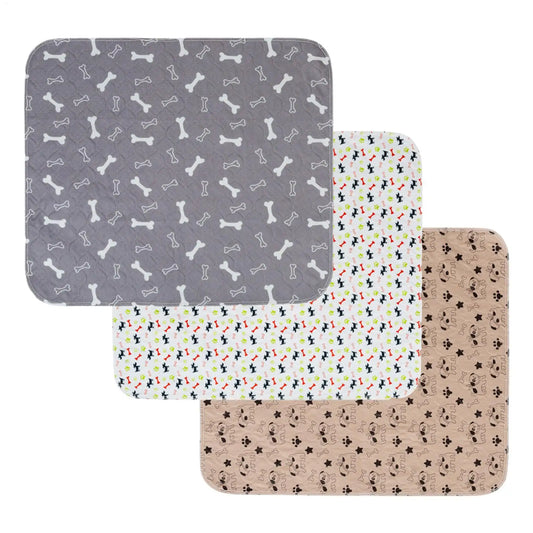 Pet Pee Pad Waterproof Washable Puppy Pee Pad Durable Absorbent Pet Bed Mat Reusable Anti-Slip Dog Urine Pad Cat Care Dog Mat