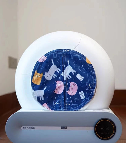 Closed Smart Litter Box Door Curtain Deodorant Pet Accessories Pure Handmade Cotton Deodorant Belt Litter Cat Toilet Cat Supplie