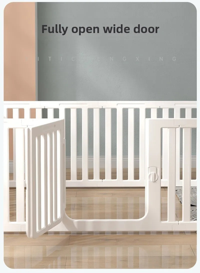 Pet Enclosure Fences Plastic 60CM Indoor Outdoor Small Dog Stable Multi-functional Pet Restriction Cage Supplies Accessories