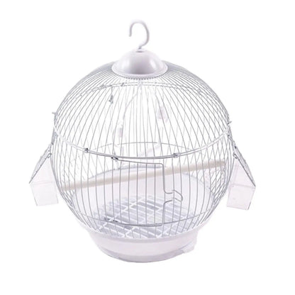 Birdcage with Food Bowl Hanging Indoor Accessories Stand Cage Hanging Cage for Parrot Small Birds Cockatiels Canary Cockatoos