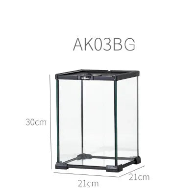 Arboreal Reptile Breeding Box Set for Lizard Snake Horned Frog Spider Scorpion,Climbing Pet Tank and Housing Kit