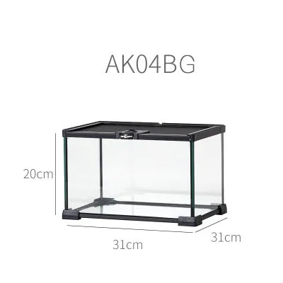 Arboreal Reptile Breeding Box Set for Lizard Snake Horned Frog Spider Scorpion,Climbing Pet Tank and Housing Kit