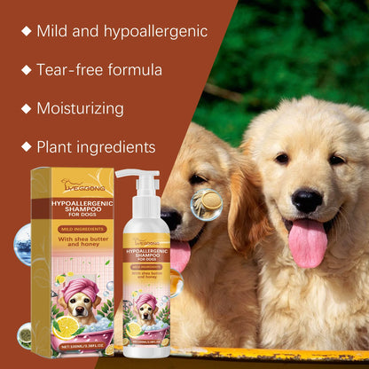 Dogs Cats Shampoo Fragrance Bath Wash Hair Softening Itchy Skin Relief Remove Mites Dirts Natural Moisturizing Pet Shower Gel