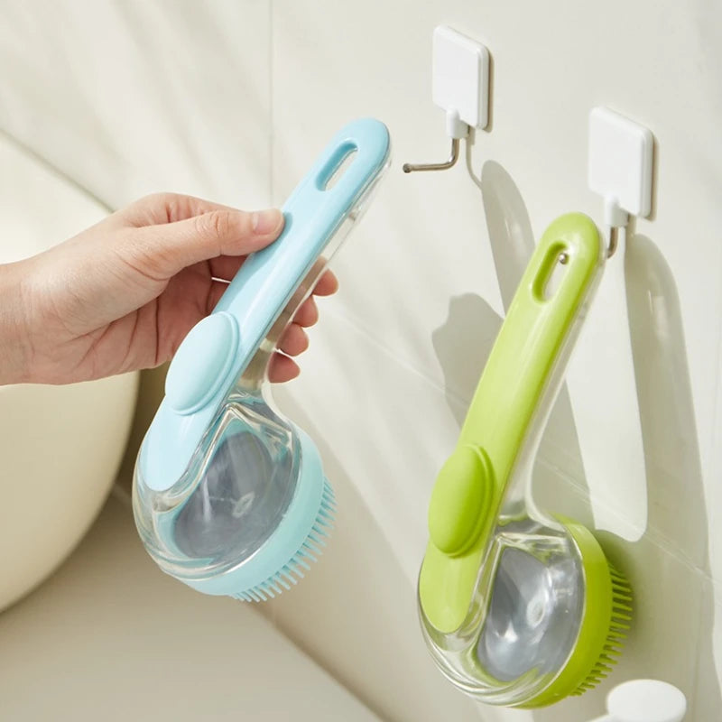 Pet Bathing Brush for Dog Cat Soft Silicone Massager Shower Bathing Brush Clean Tool Dog Cleaning Grooming Supplies