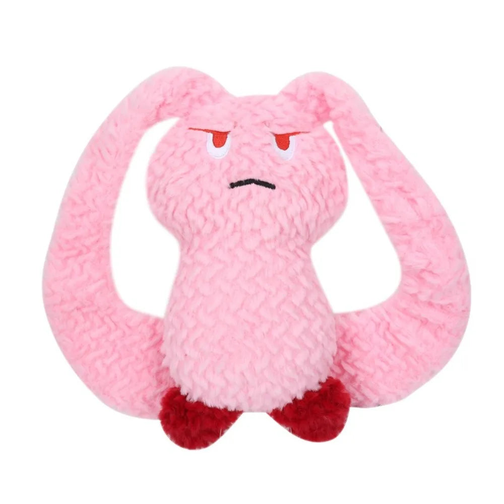 Portable Long Eared Rabbits Pet Stuffed Animal Bite-Resistant Dog Chew Tooth Cleaning Soft Gnawing Puppy Medium Small Dog