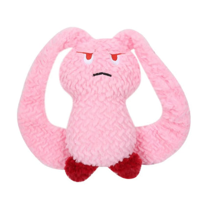 Portable Long Eared Rabbits Pet Stuffed Animal Bite-Resistant Dog Chew Tooth Cleaning Soft Gnawing Puppy Medium Small Dog