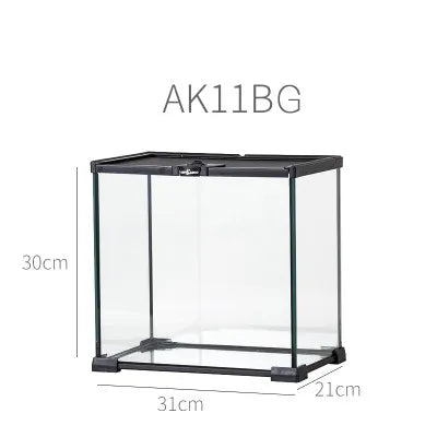 Arboreal Reptile Breeding Box Set for Lizard Snake Horned Frog Spider Scorpion,Climbing Pet Tank and Housing Kit