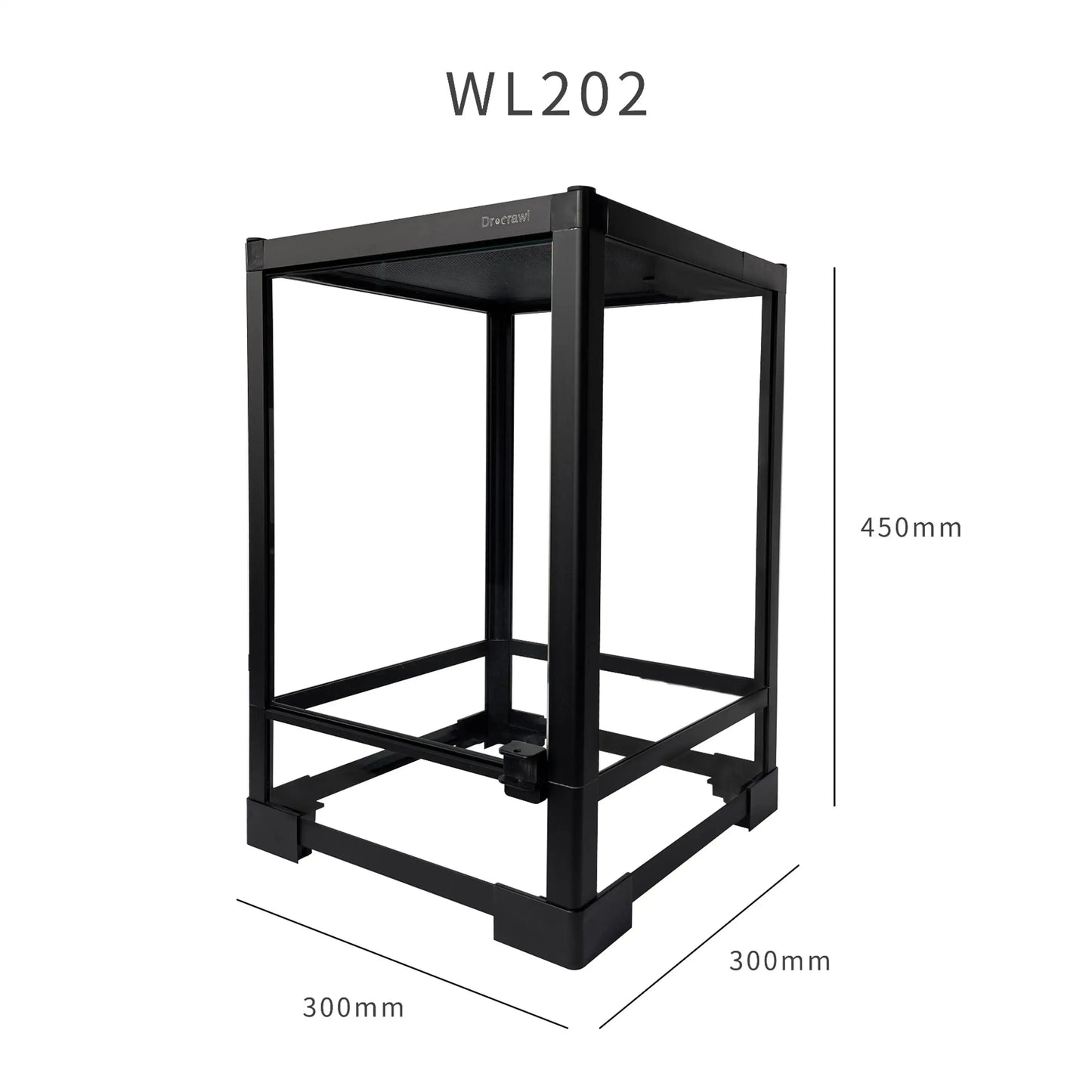 Glass Climbing Pet Rainforest Breeding Tank for Snake Python Tortoise and Lizard,Ecological Landscape Terrarium for Arboreal