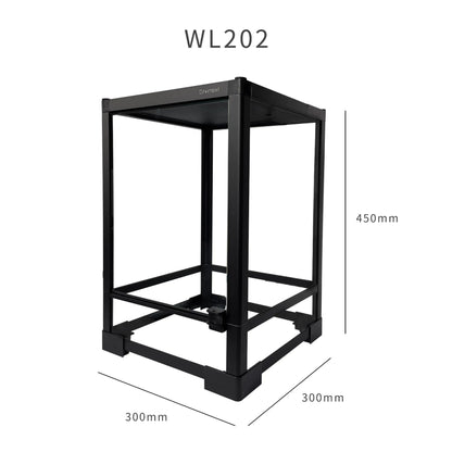 Glass Climbing Pet Rainforest Breeding Tank for Snake Python Tortoise and Lizard,Ecological Landscape Terrarium for Arboreal